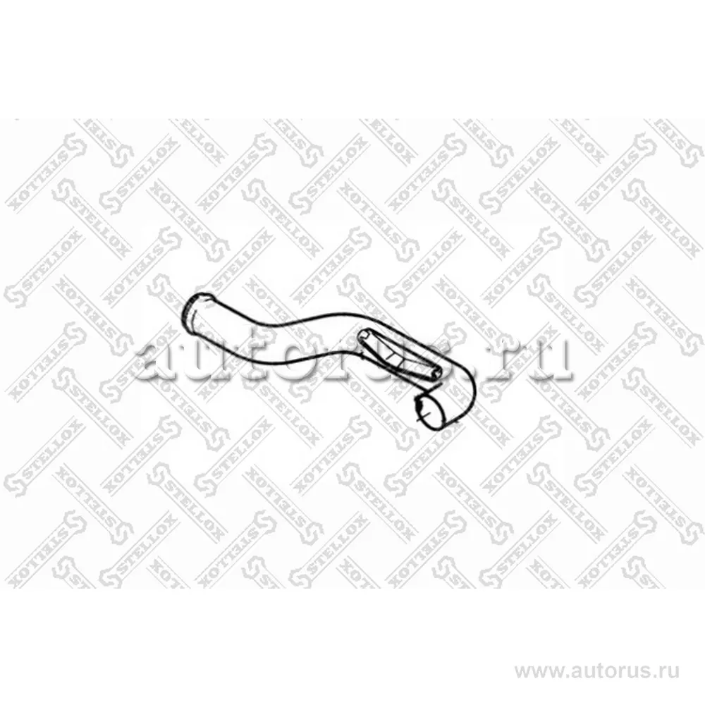 Труба глушителя выхлопная 3-изг Volvo FH12/16 FM12 STELLOX 82-03529-SX