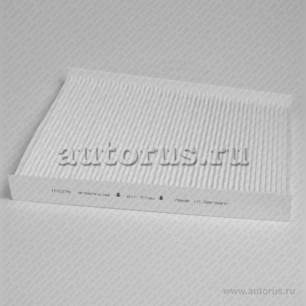Фильтр салона HYUNDAI Santa Fe 10-> GREEN FILTER IF0278