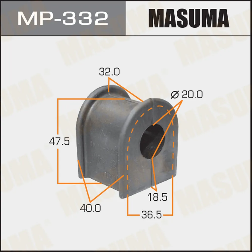 Втулка стабилизатора TOYOTA CHASER MASUMA MP-332