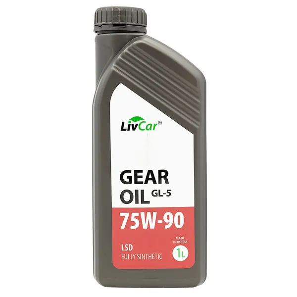 Масло трансмиссионное LivCar Gear Oil LSD GL-5 75W-90 (1л х 12) LIVCAR LCLSD7590-001