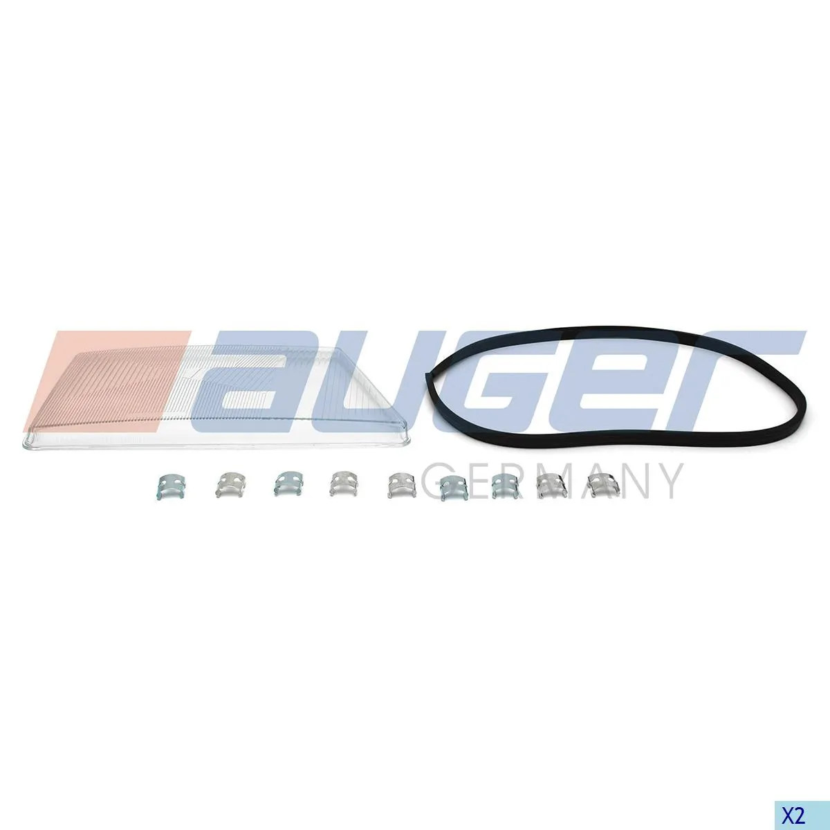 Стекло фары AUGER 82561