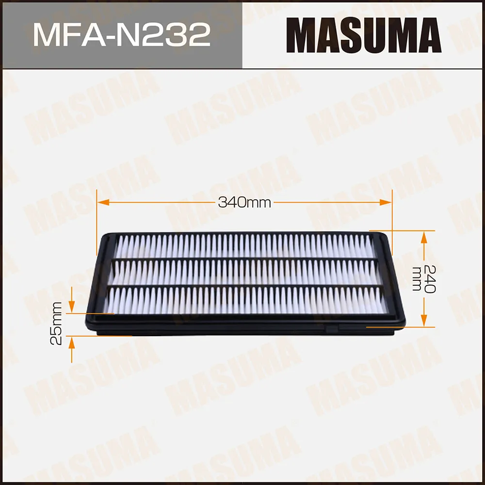 Фильтр воздушный INFINITI QX50 17-> / QX55 21-> MASUMA MFA-N232