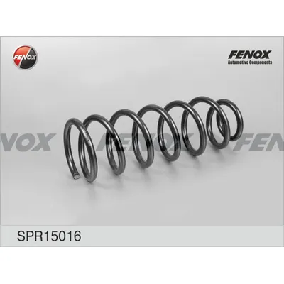 Пружина подвески TOYOTA COROLLA СЕДАН 02- 1.4VVT-I, 1.6VVT-I ЗАДНЯЯ FENOX SPR15016