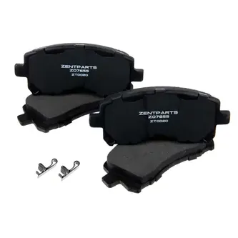 Колодки дисковые передние Subaru ZENTPARTS Z07655_ZNT