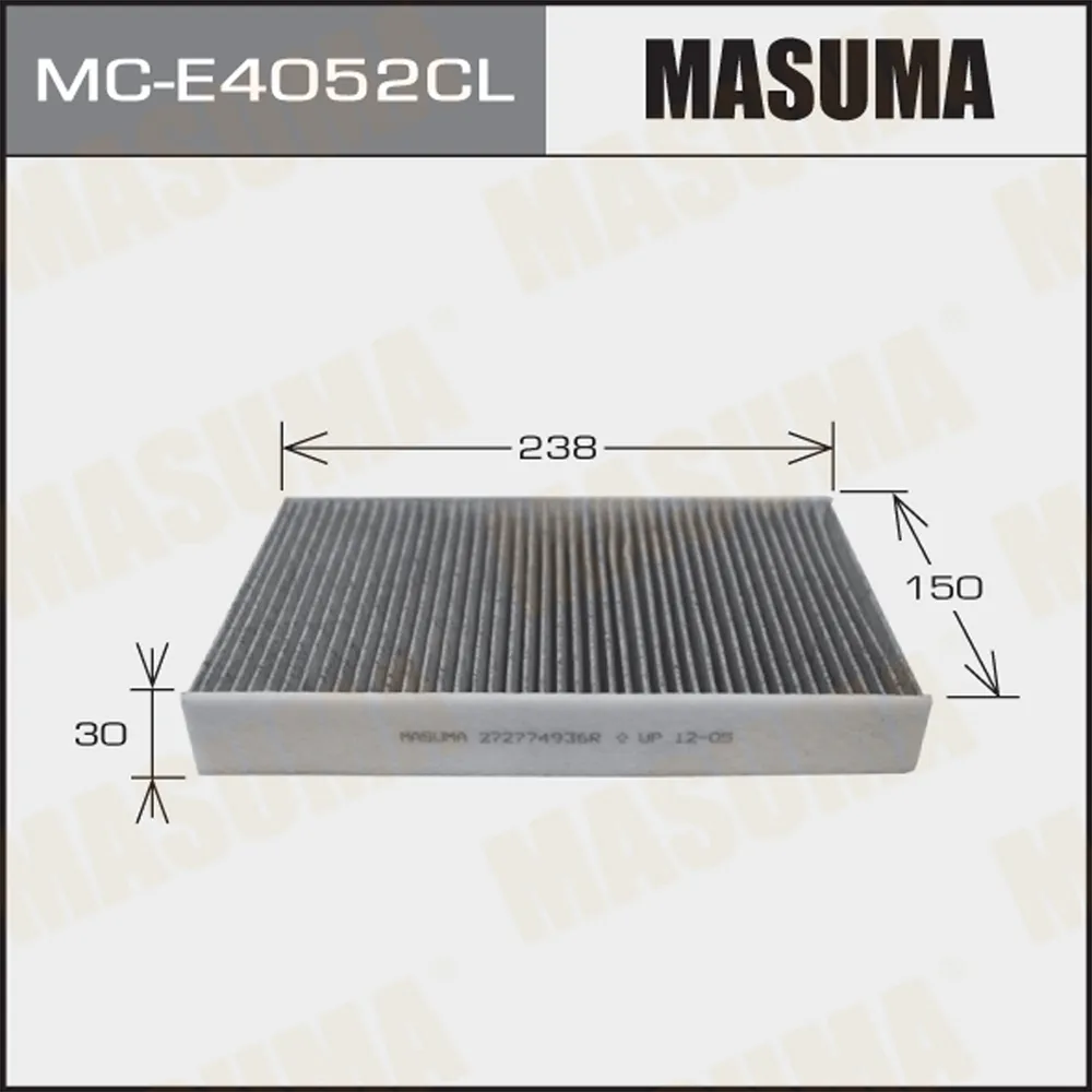 Фильтр салона угольный MASUMA MCE4052CL