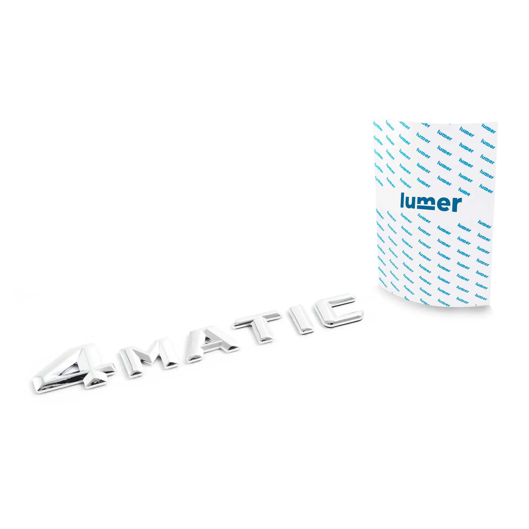 Эмблема MERCEDES-BENZ Надпись 4matic Lumer LM03712