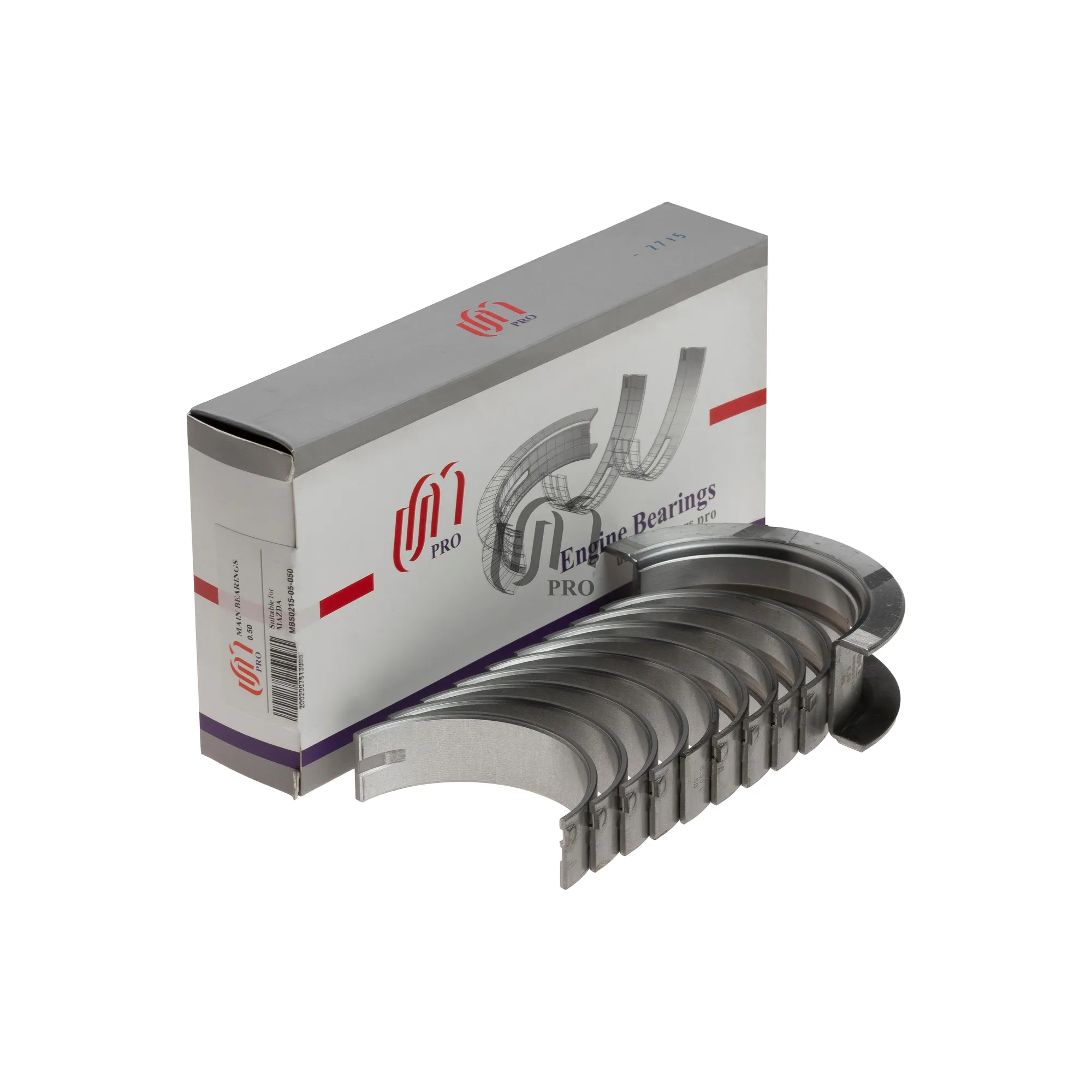 Вкладыши коренные 0.50 MAZDA F6, F8, FE 87- UM UNITED MOTORS UMPRO MBS021505050