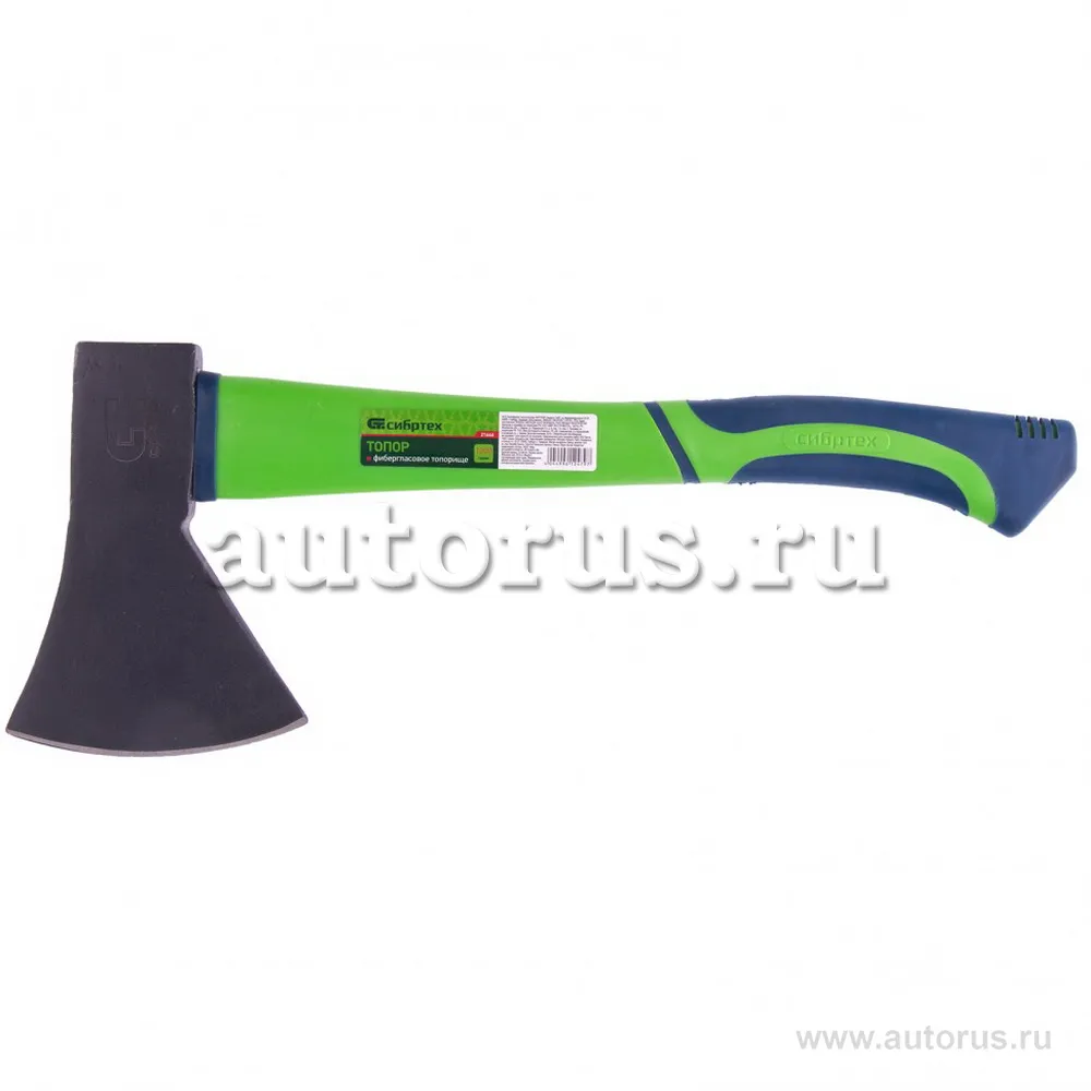 Топор, 1000 г, фибергласовое топорище СИБРТЕХ 21646