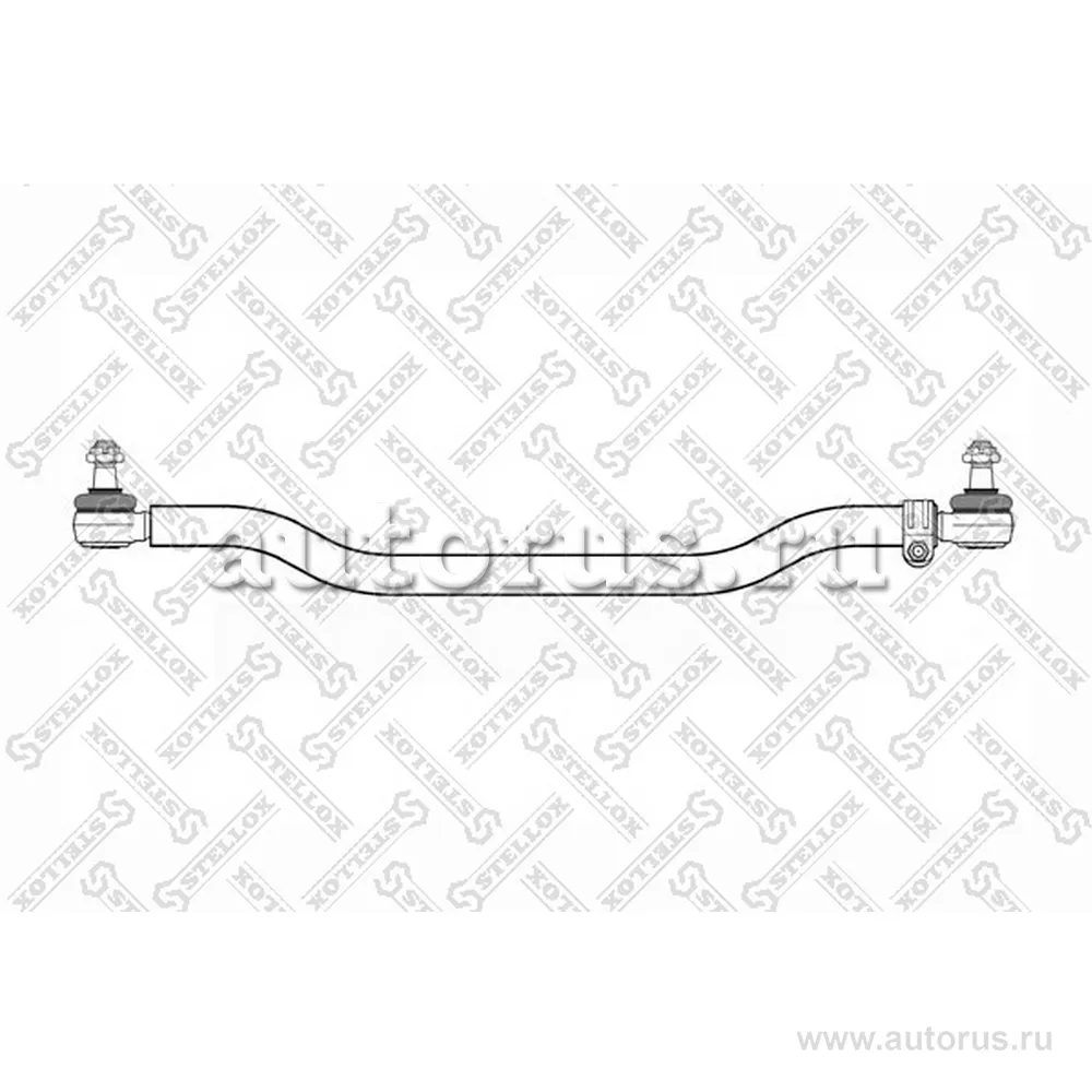 Тяга рулевая попер L1345 d32Omn MB 20 STELLOX 8435116_SX