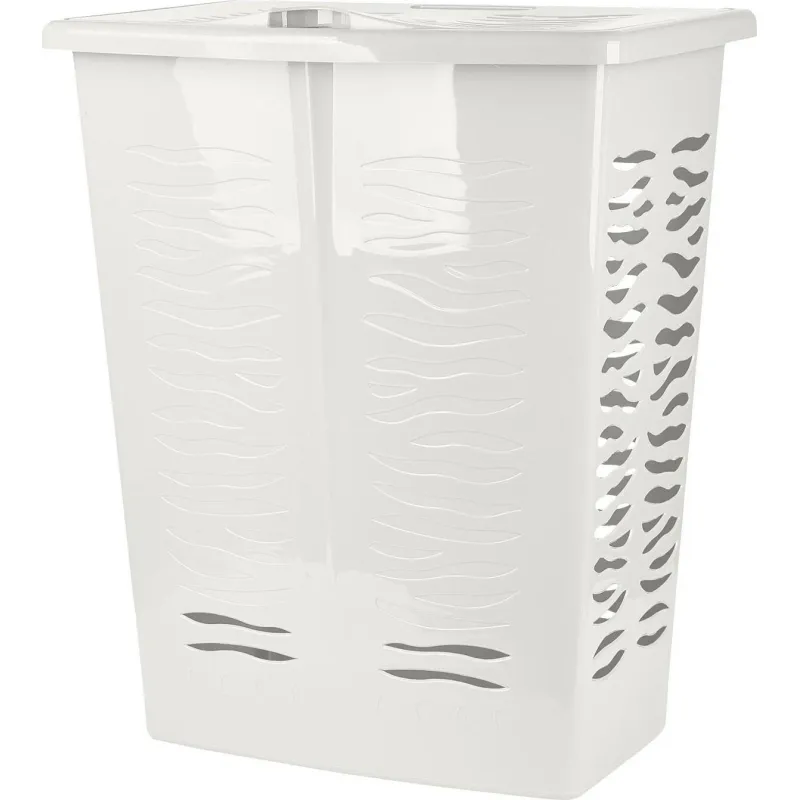 Корзина для белья Keeplex Regular 60л 48х34,5х59,5см белое облако 1704586
