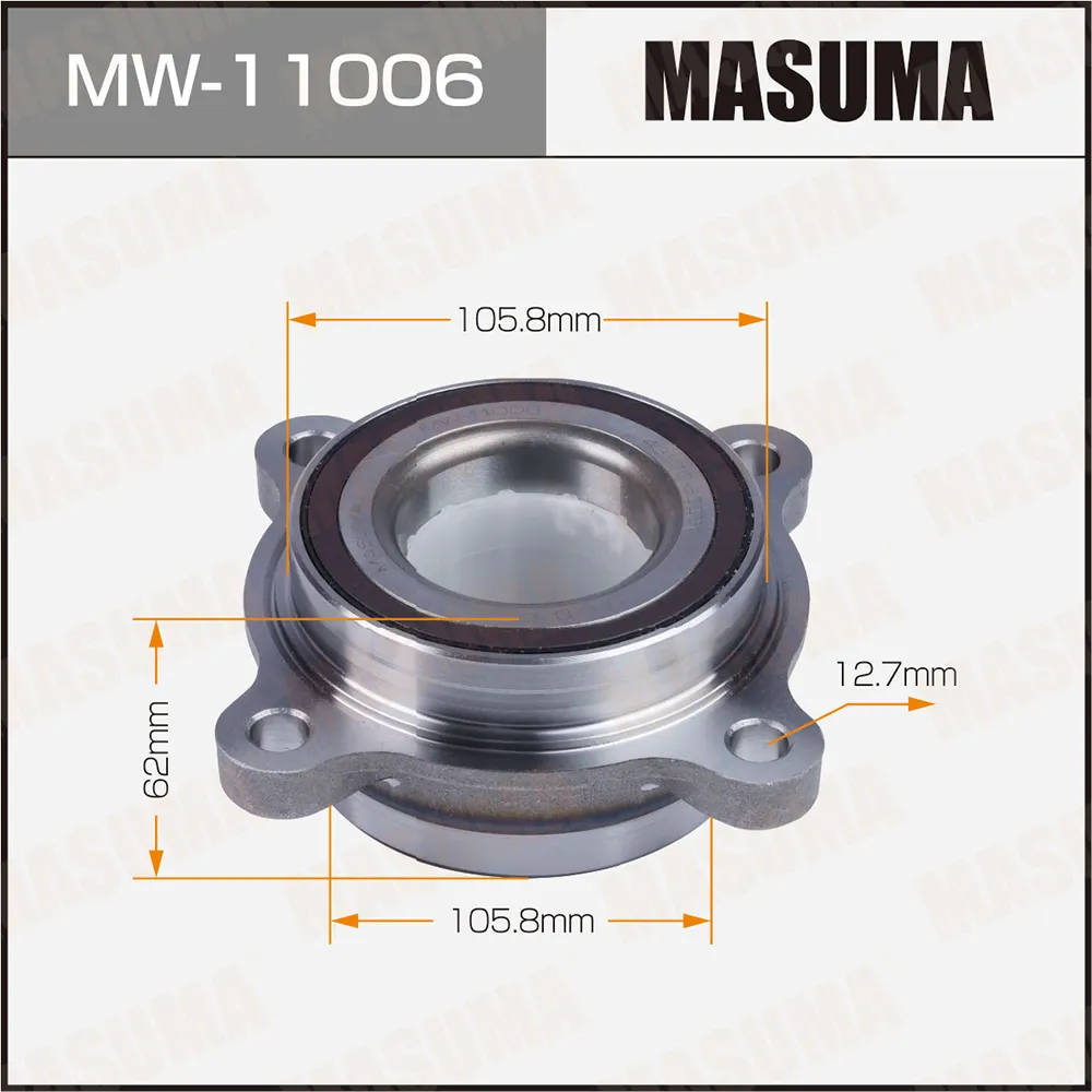 Ступица передняя TOYOTA LAND CRUISER MASUMA MW-11006