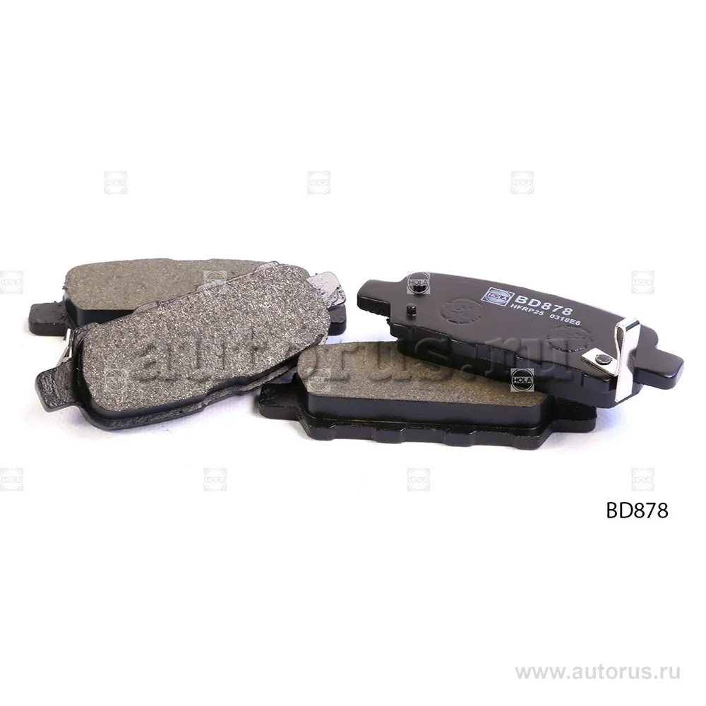 Колодки задние NISSAN Qashqai/Qashqai+2 (J10, JJ10), X-Trail (T30 HOLA BD878