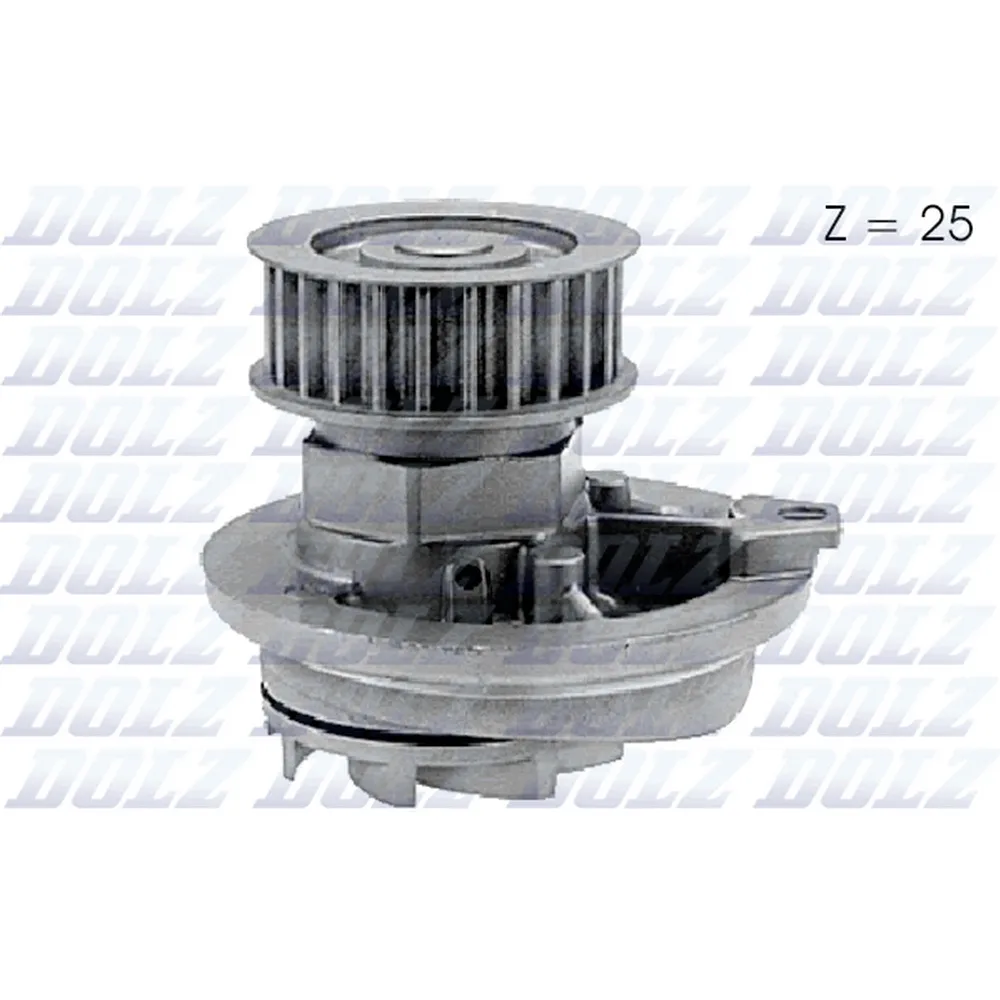 Помпа, водяной насос OPEL Astra F/Omega A/B/Vectra A/B 1.8/2.0L 86-00 DOLZ O-137