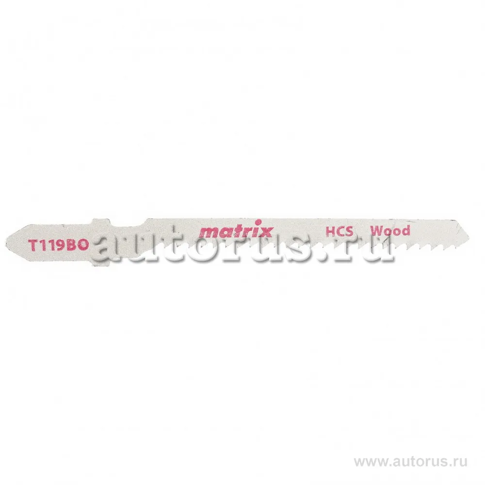 Полотна для электролобзика по дереву, 3 шт,T119BO, 50x2 мм, HCS, фигур. рез MATRIX 78227 MATRIX 78227