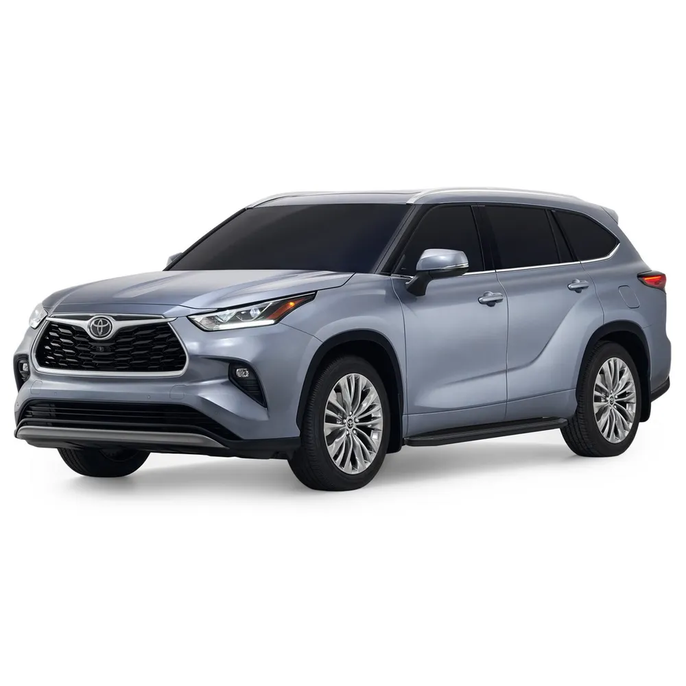 Порог-площадка Premium-Black A180ALB + комплект крепежа, RIVAL, Toyota Highlander 2020- RIVAL A180ALB.5711.1