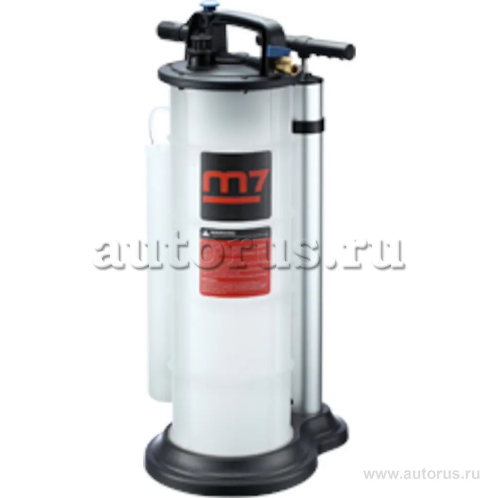 Установка для слива масла с щупами ручной+пневмо, 9 л. MIGHTY SEVEN SM-0901