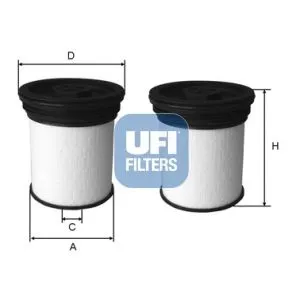 Фильтр топливный UFI 2604202