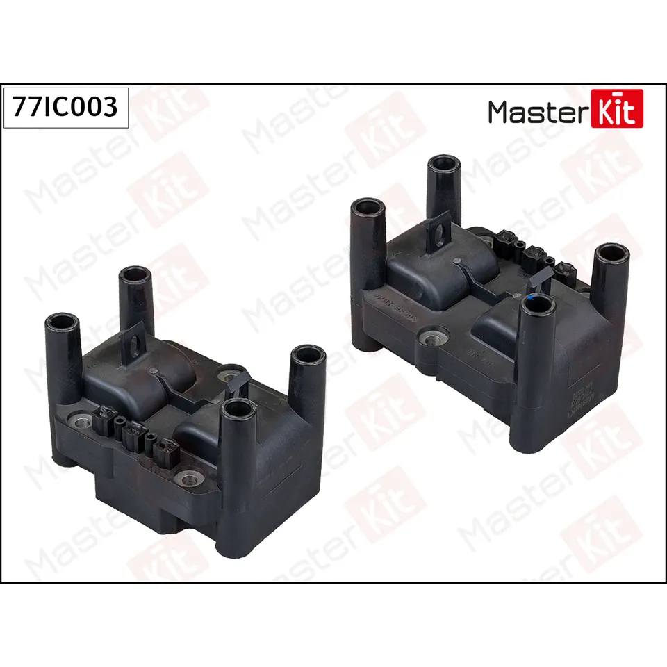 Катушка зажигания AUDI A4, VW GOLF V 1.6 04-10 MASTERKIT 77IC003
