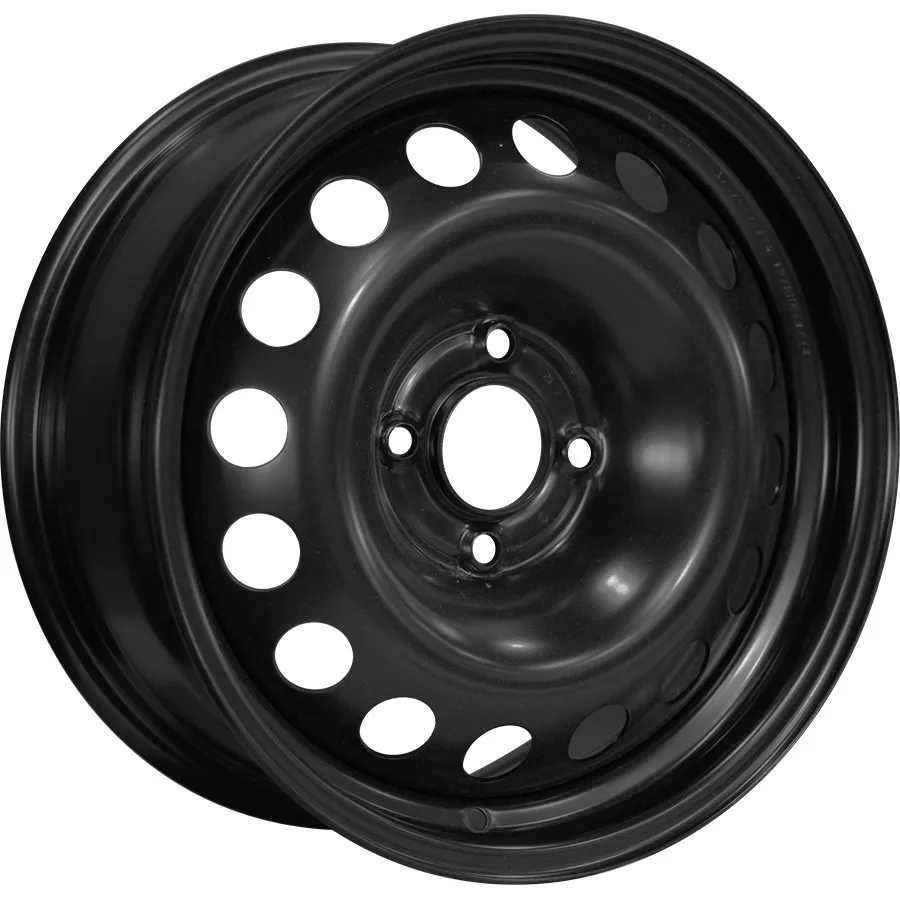Диск штампованный R16 6J 4x100/60.1 ET37 Magnetto 16019 AM Black 16019 AM