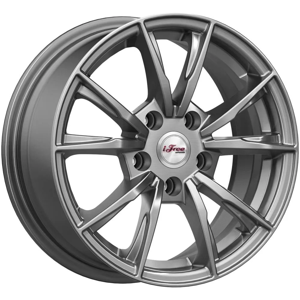 Диск литой R15 6.5J 5x100/57.1 ET38 IFREE Сион Хай вэй 755501