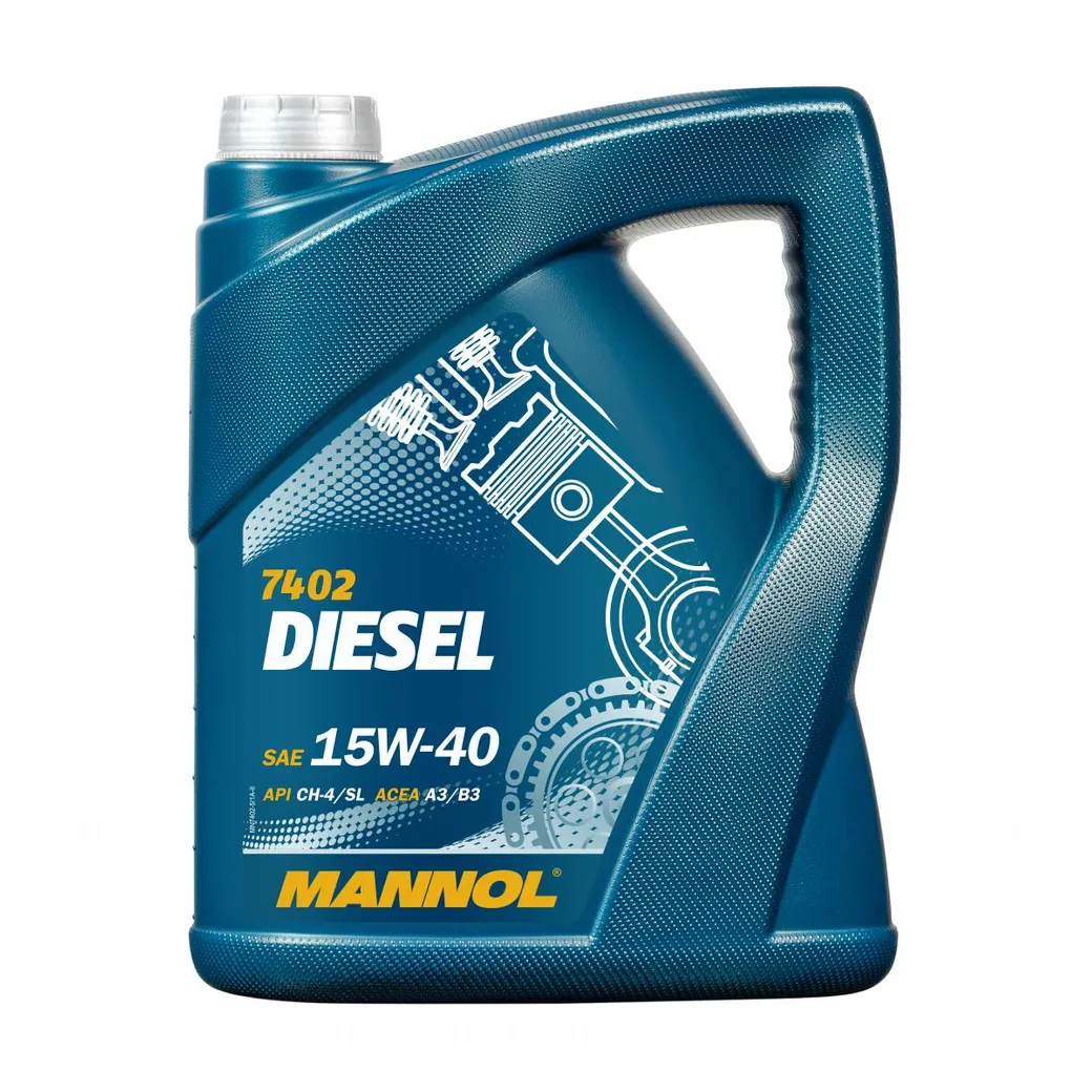 Масло моторное MANNOL Diesel 15W-40 минеральное 5 л 1206