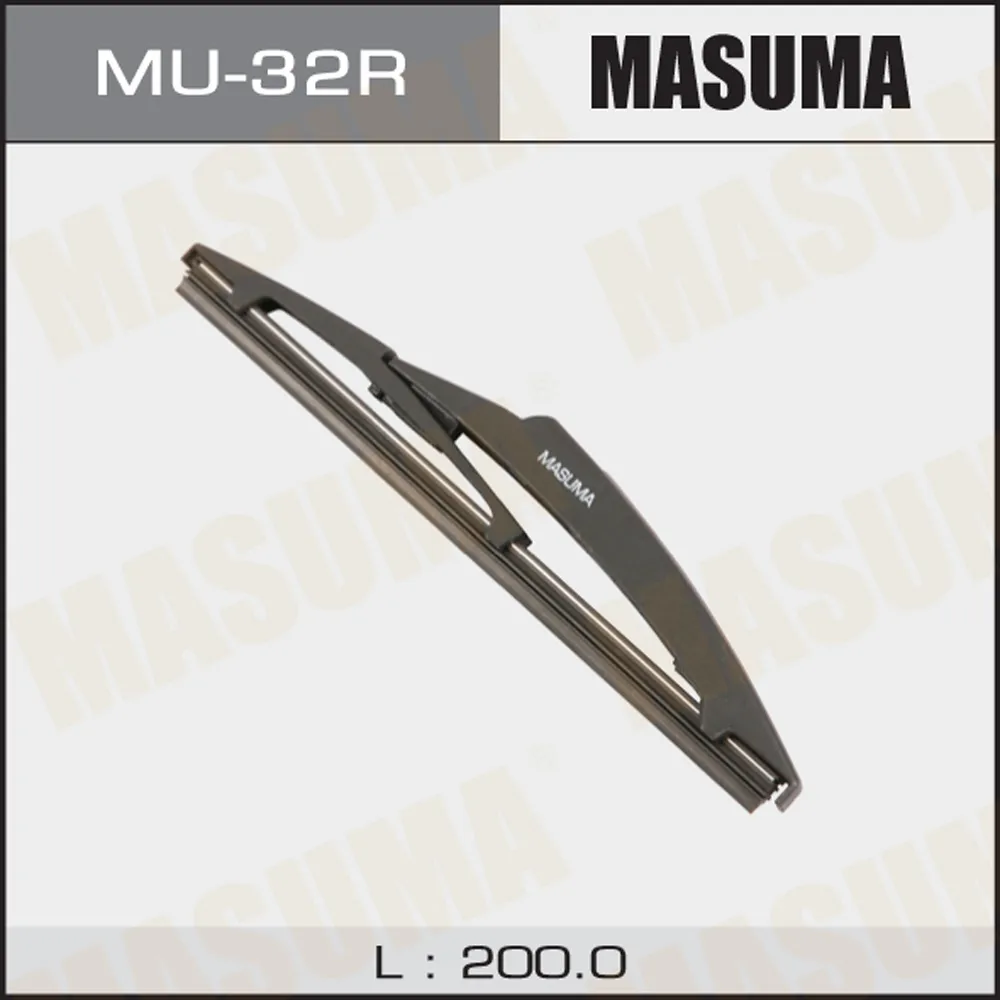 Щетка стеклоочистителя задняя 200 мм каркасная 1 шт MASUMA WIPER BLADE MU-32R