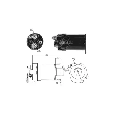 Реле втягивающее ERA ZM556