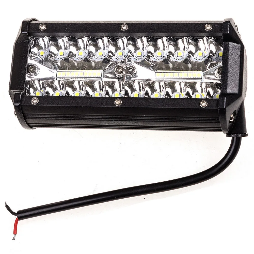 Фара светодиодная OFF ROAD 16070мм прямоугольная 12V/24V 120W 6000К 40 диод SKYWAY S07201063