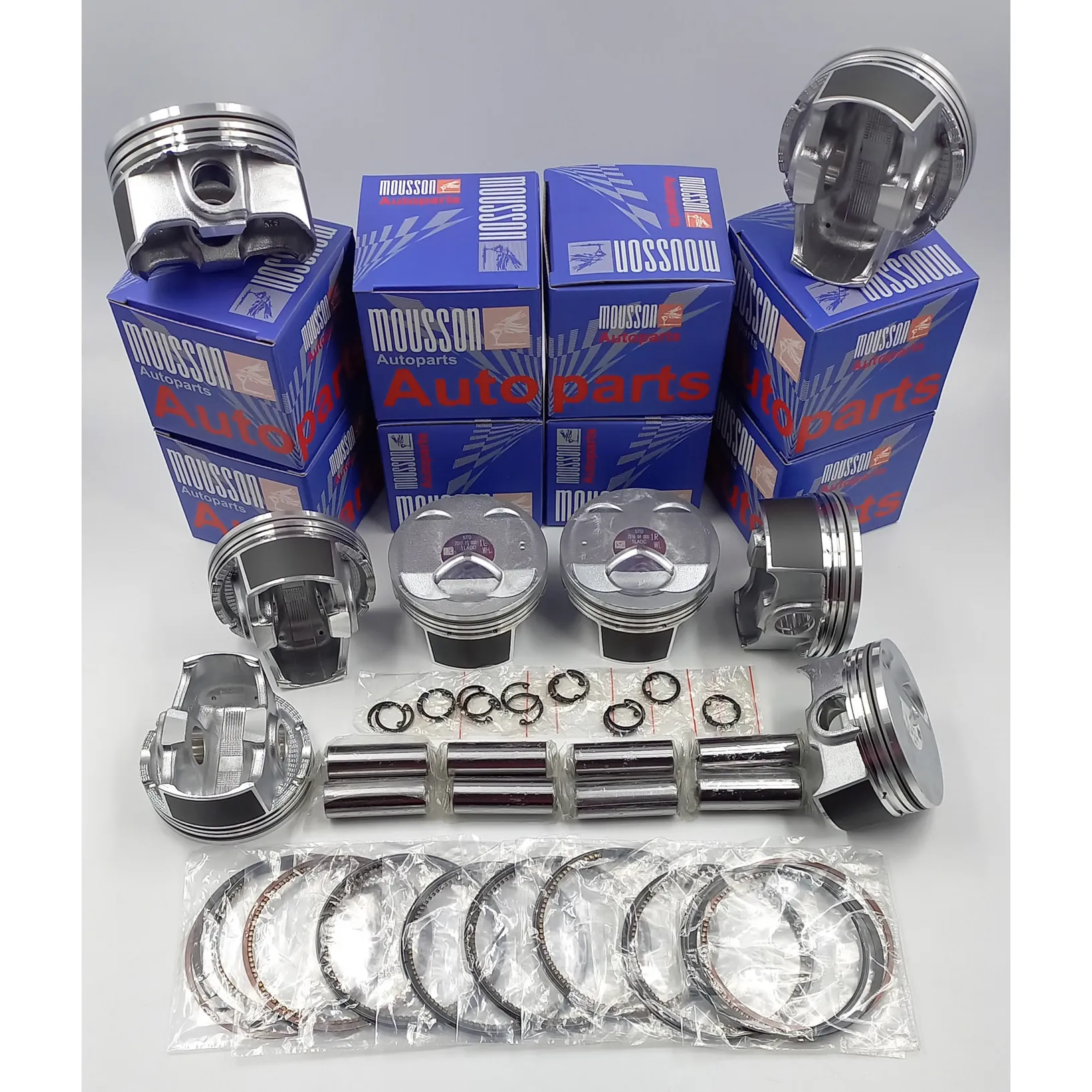Поршень кольца комплект Nissan 5,6L VK56VD на 1 цилиндр MOUSSON SPRVK56VDSTD