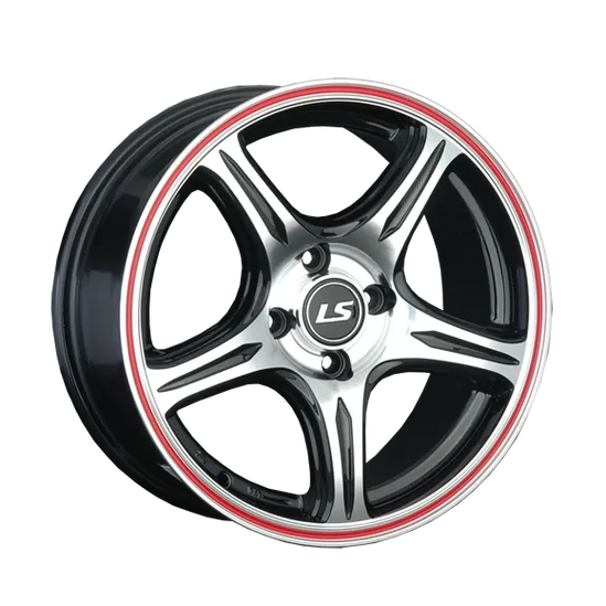 Диск литой R15 6.5J 4x98/58.6 ET32 LS 319 BKFRL S024087