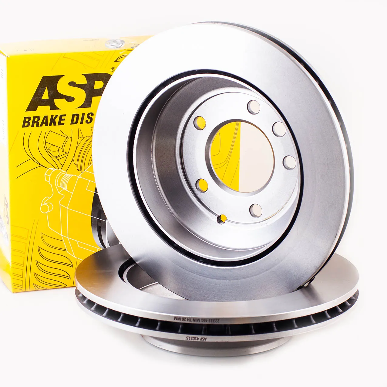 Диск тормозной AUDI Q7/VW TOUAREG задний, вентилируемый D=330 ASP 410215