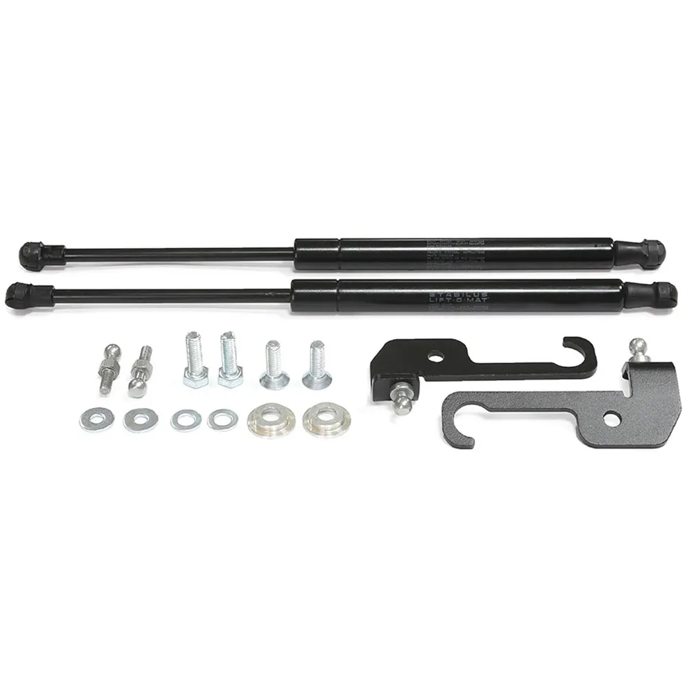 Газовые упоры капота Rival для Mitsubishi L200 IV 2006-2015/Pajero Sport II 2008-2016, 2 шт., A.ST.4008.1