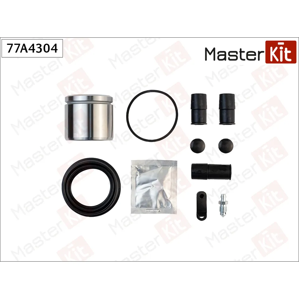 Ремкомплект тормозного суппорта + поршень Opel VECTRA C (Z02) 2002 - 2009, Saab 9-3 (YS3F) 2 MASTERKIT 77A4304