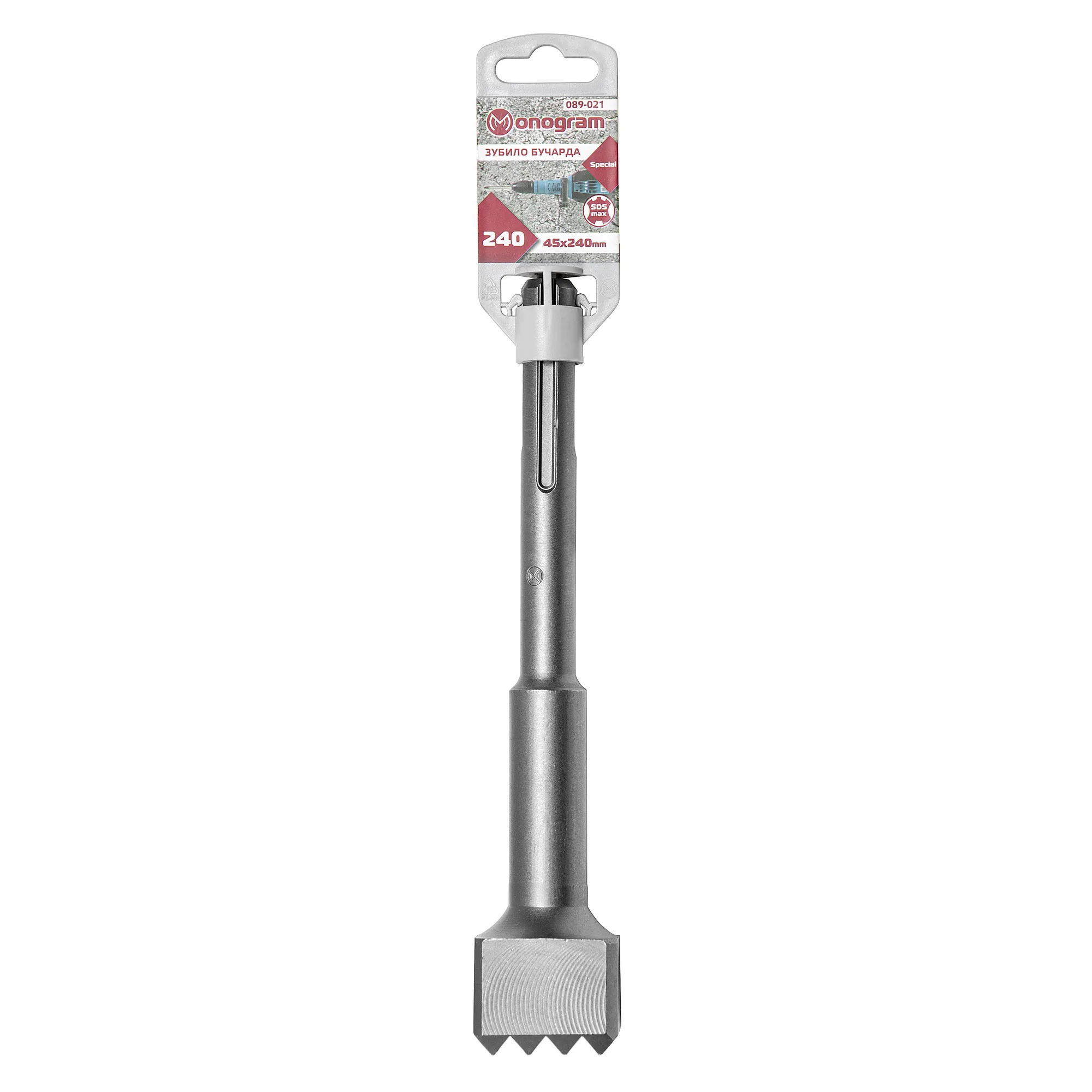Зубило MONOGRAM Special SDS-max бучарда 240 мм Monogram 089-021