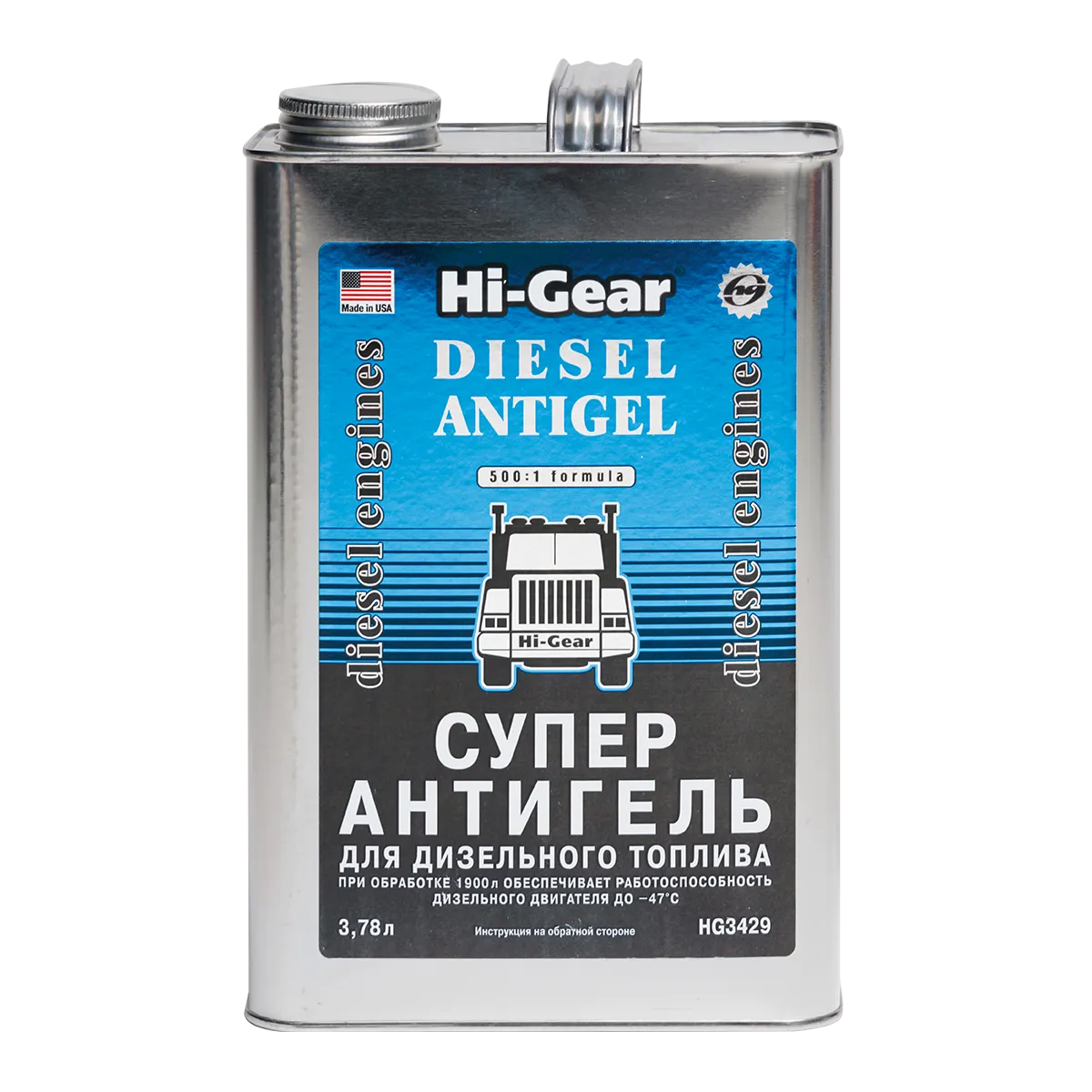Антигель для дизельного топлива 3,78 л. HI-Gear HG3429 HI-Gear HG3429