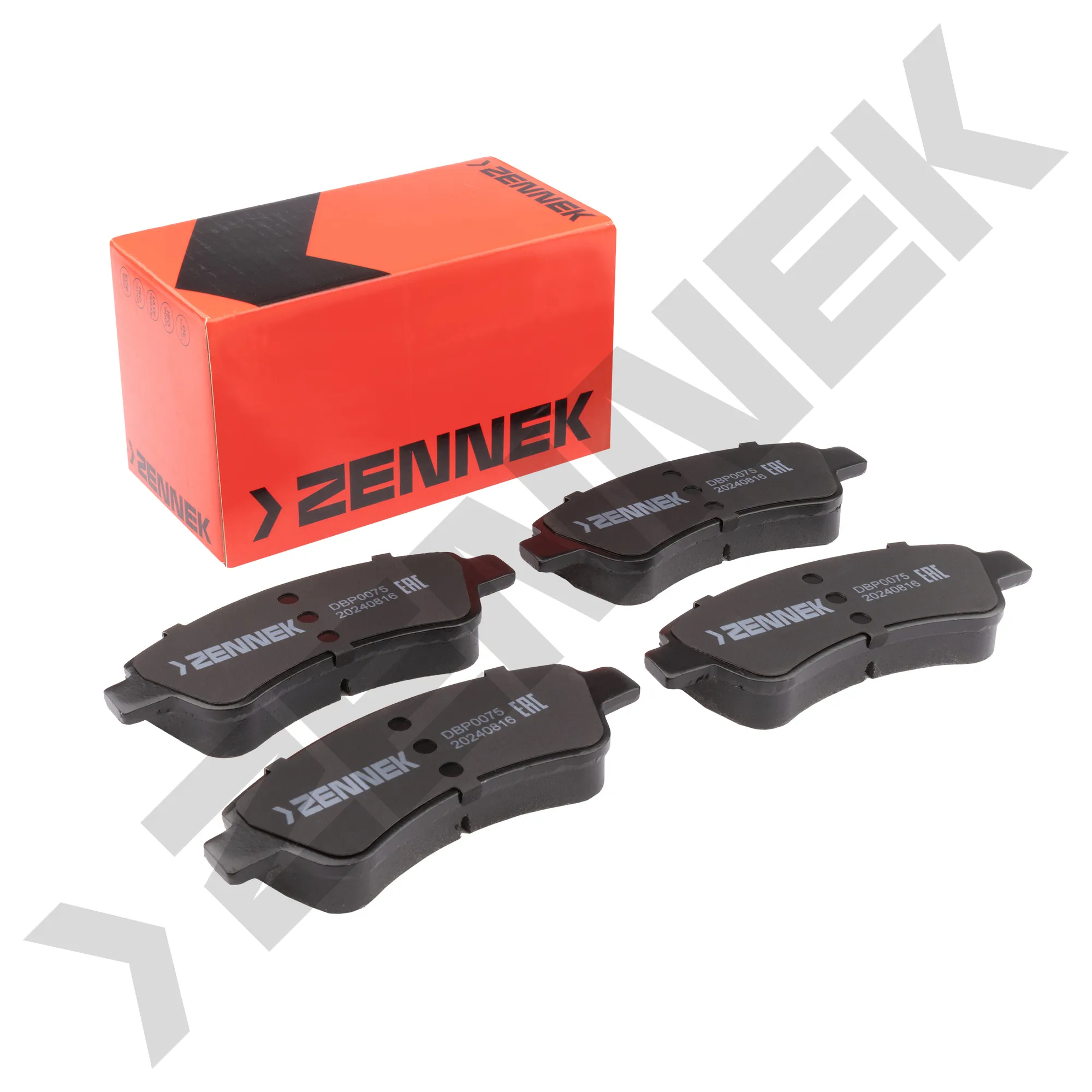 Колодки тормозные дисковые передние CITROEN BERLINGO 96-12, CITROEN XSARA 03-05 ZENNEK DBP0075