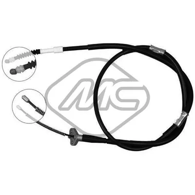 Трос ручника TOY CAMRY 3VZ-FE-5SFE SX-LH Metalcaucho 83444