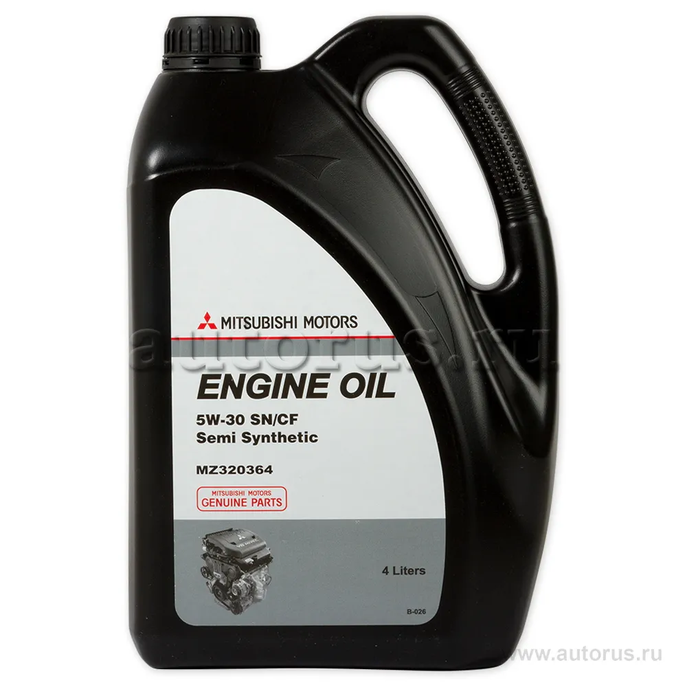 Масло моторное MITSUBISHI Engine Oil 5W-30 полусинтетическое 4 л MZ320364