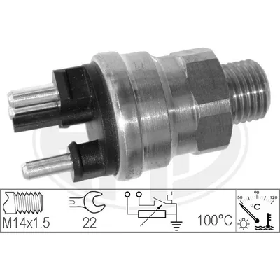 Датчик, температура ОЖ MERCEDES W201/W124/W463 ERA 330149