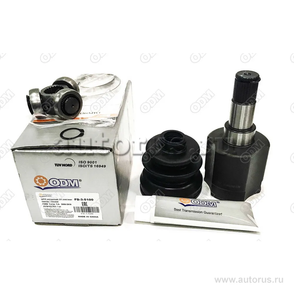 ШРУС внутренний (к-кт) FORD Focus/Focus II 1,6-2,0 2003-