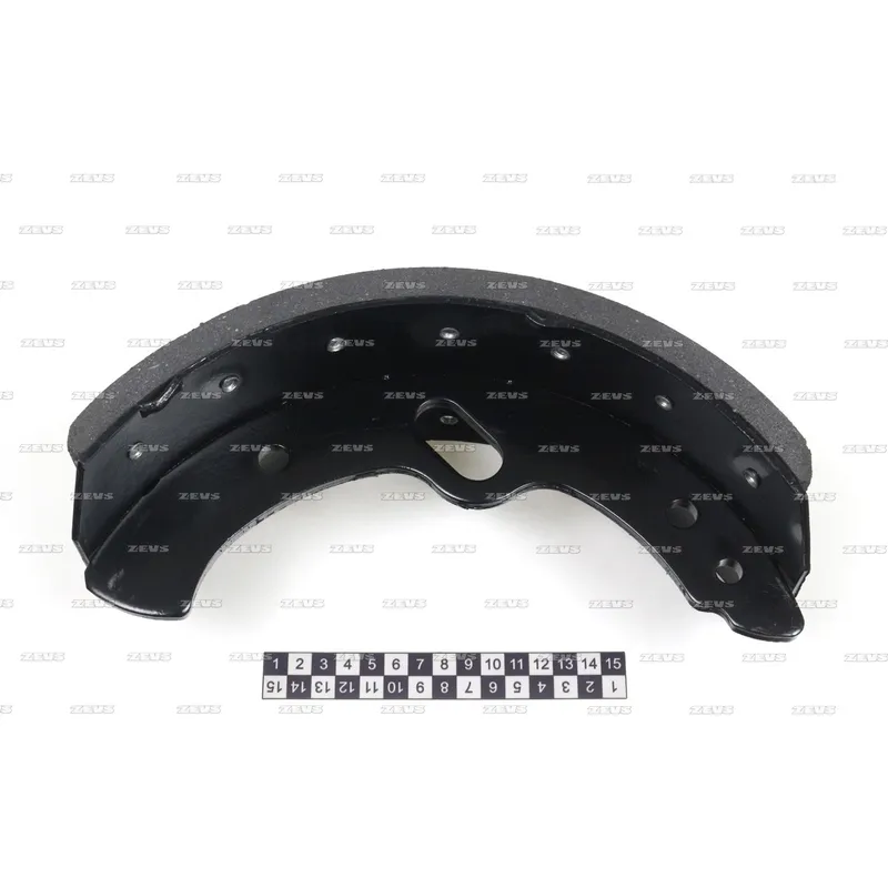 Тормозная колодка с накладкой ZEVS BL-04-101