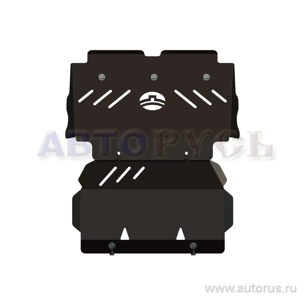 Защита картера двигателя Great Wall Hover, Грейт Вол Ховер H3, H5 V-2.4 2,8D, 2005- Сталь 2,5 мм