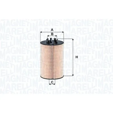 Фильтр масляный MAGNETI MARELLI 152071758806