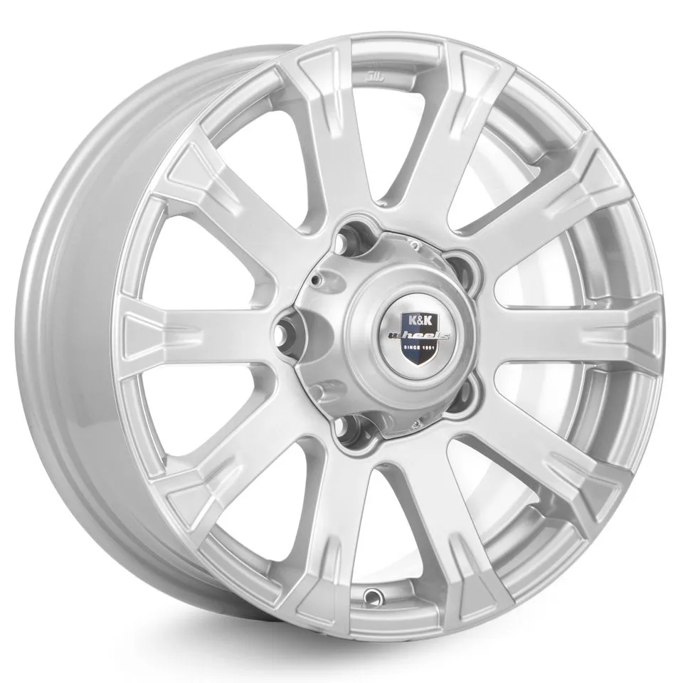 Диск литой R16 7J 5x139.7/108.5 ET35 КИК Байкал сильвер 86156808715