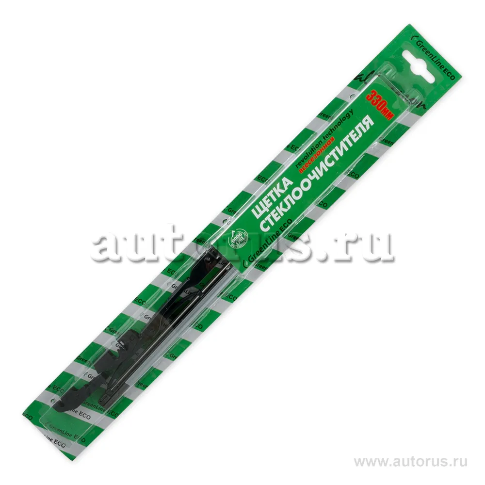 Щетка стеклоочистителя 330 мм каркасная 1 шт VK TECHNOLOGY Green Line ECO VT 05113