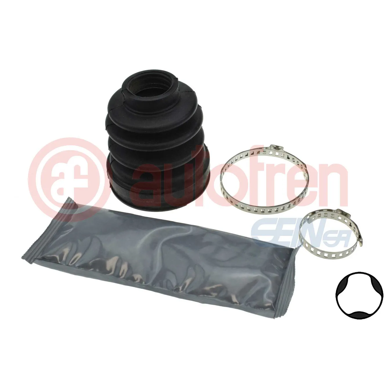 Пыльник ШРУСа внутренний комплект PSA Berlingo I/Partner I 96->2008 SEINSA D8208
