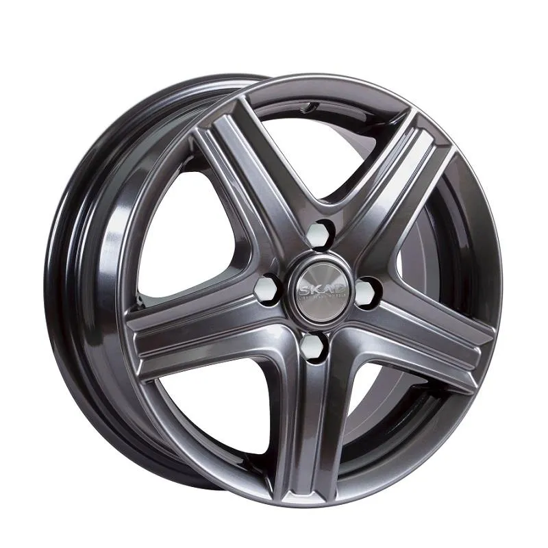 Диск литой R14 5.5J 4x98/58.6 ET38 СКАД Магнум графит 1460027