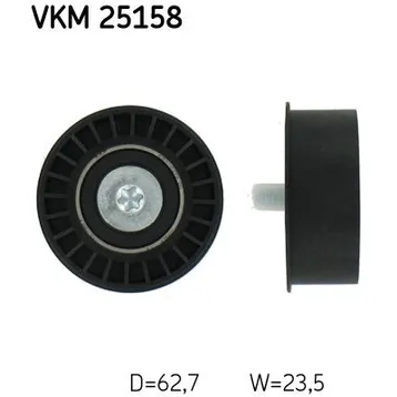Ролик обводной ремня ГРМ SKF VKM 25158
