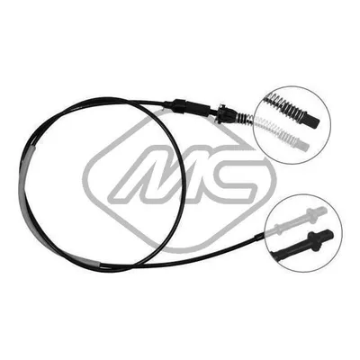 Трос газа ESCORT 1,6I Metalcaucho 81900