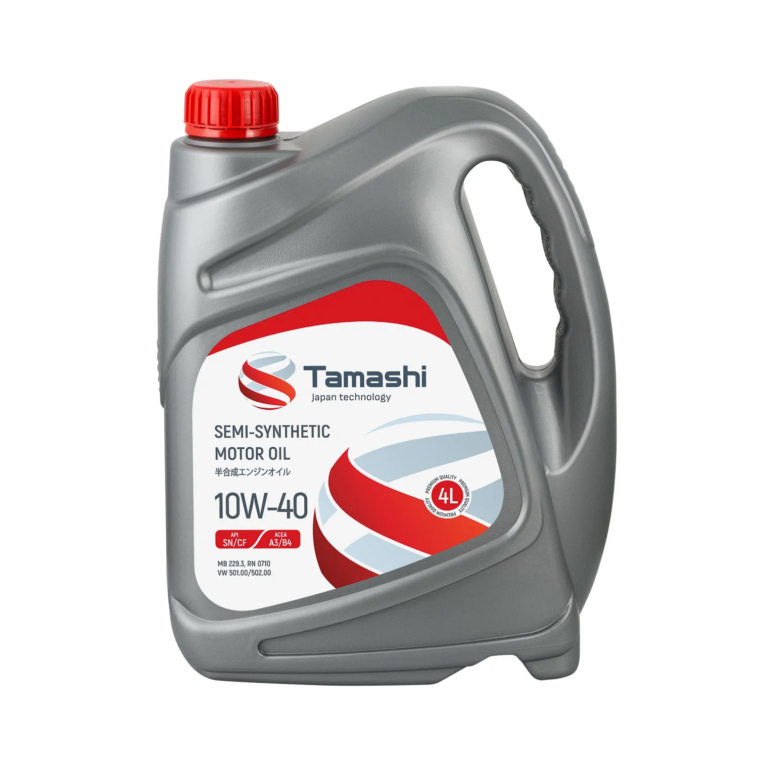 Масло моторное TAMASHI 10W-40 синтетическое 4 л 10W40T064